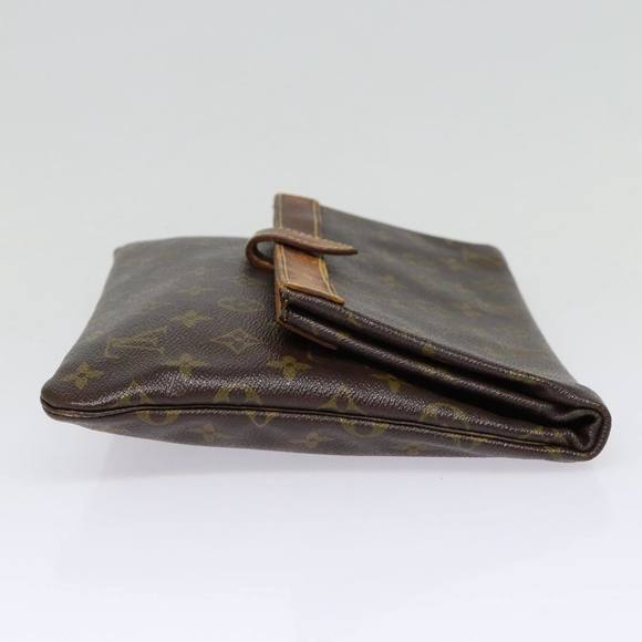 LOUIS VUITTON Monogram Pochette Priant Clutch Bag M51805 LV Auth 87919 - Picture 5 of 16